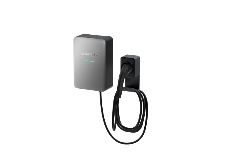 Enphase IQ EV Charger 2 - 22 kW / 7.4 kW, 7,5 m Type 2-kabel, 1- & 3-fase